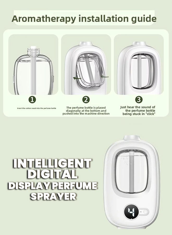 Ultrasonic Essential Oil Diffuser with Smart Digital Display – 4 Timer Settings & 3 Mist Modes, Night Light & Quiet Operation | Safe for Babies & Pregnancy, Relaxing Aromatherapy Gift"  - Image 3
