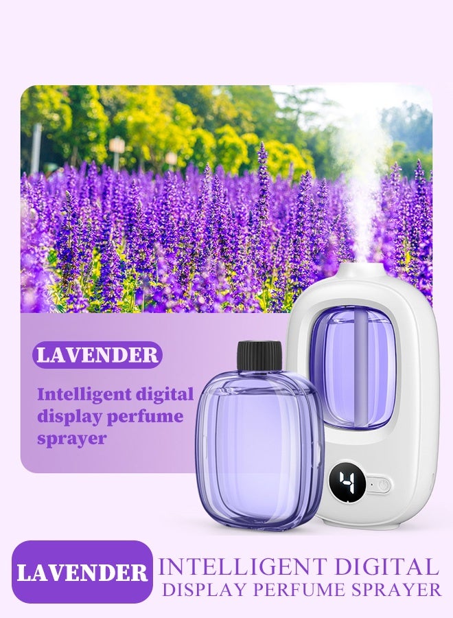 Ultrasonic Essential Oil Diffuser with Smart Digital Display – 4 Timer Settings & 3 Mist Modes, Night Light & Quiet Operation | Safe for Babies & Pregnancy, Relaxing Aromatherapy Gift"  - Image 1