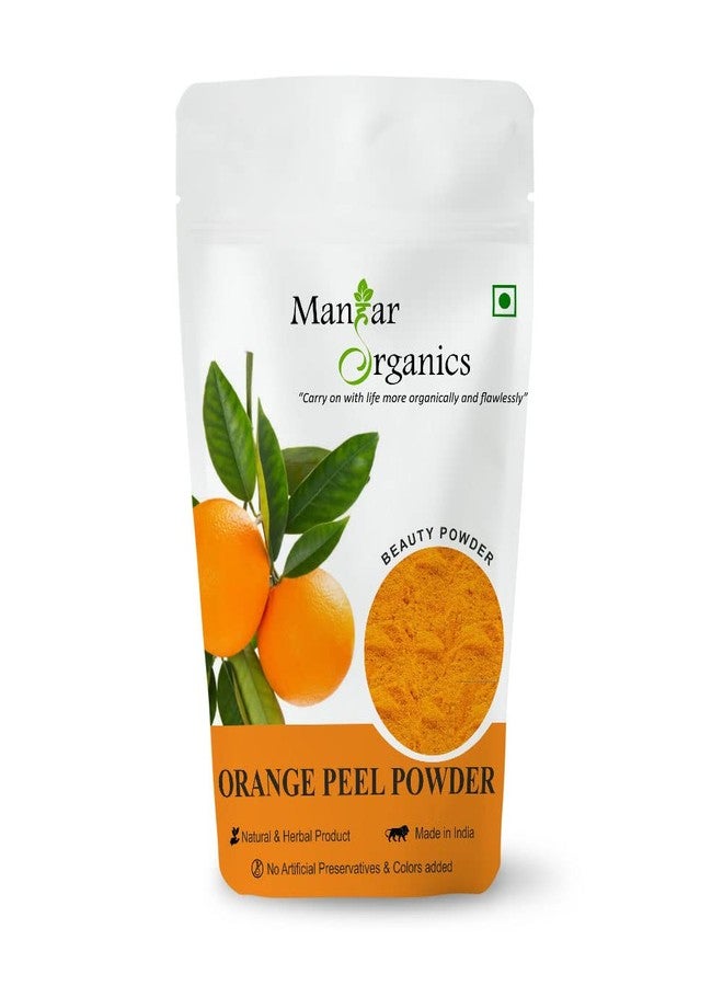 ManHar Organics Natural Orange Peel Powder for Face Pack with Vitamin C & Antioxidants 1KG | For Face cleansing and Skin Lightening - Image 1