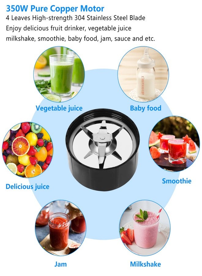Amateys Personal Blender with Button,Professional Kitchen Blender for Smoothies and Shakes,Easy Cleaning&Operation,Height 12 Inch Suitable for Carrying or Storage - Image 5