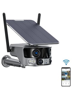 Crony CRONY Y6 WiFi-4K-8MP-180° Wide Angle Solar Battery Camera with 6W Solar Panel  - Image 3