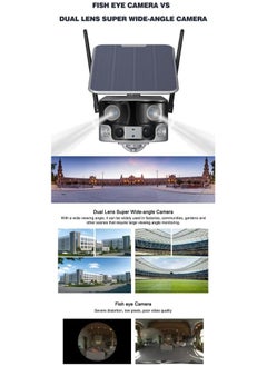 Crony CRONY Y6 WiFi-4K-8MP-180° Wide Angle Solar Battery Camera with 6W Solar Panel  - Image 4