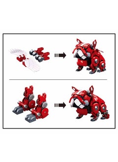 Sluban Sluban - Pleyerid Red Mechanical Bulldog 890 Pieces - M38-B1112A  - Image 3