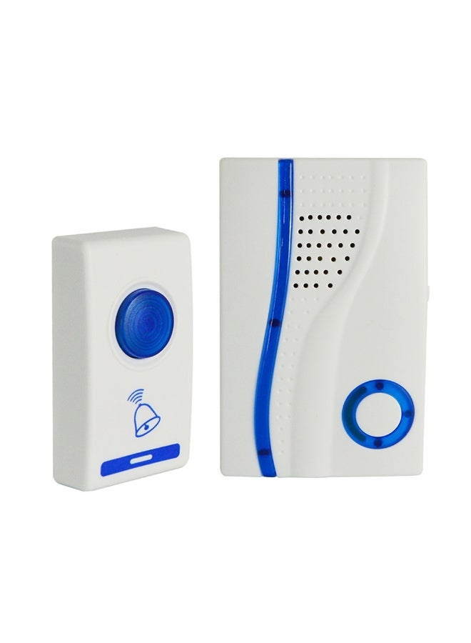 Lacoz Remote Control Door Bell with Receiver & Transmitter With 32 Melodies 100m Range Easy Installation White - Image 2