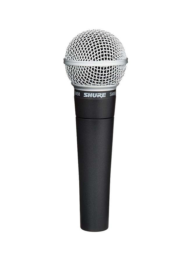 Shure SM58, Cardioid Dynamic Vocal Microphone, Dynamic, Studio Ready, Cardioid, For Live Performance, Home Recording & Podcast SM58-LCE Black - Image 1