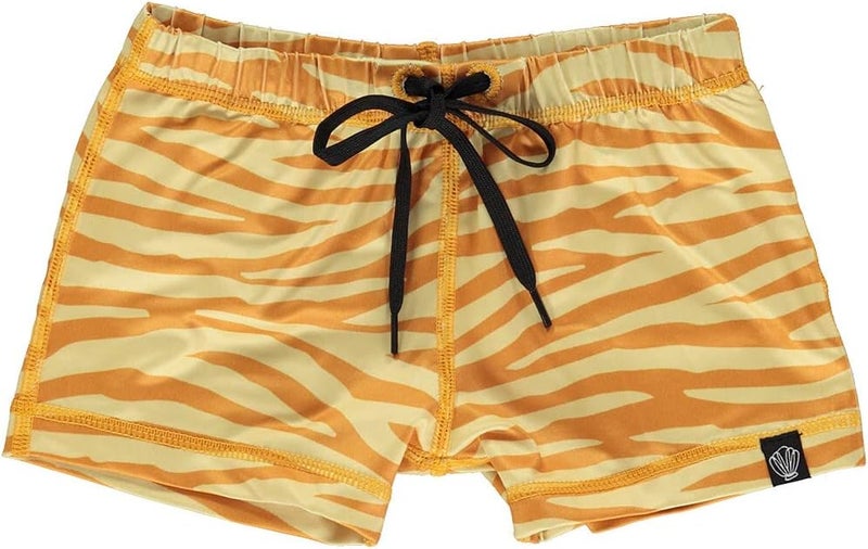 Beach & Bandits Golden Tiger Swimshort - Size XS - Image 1