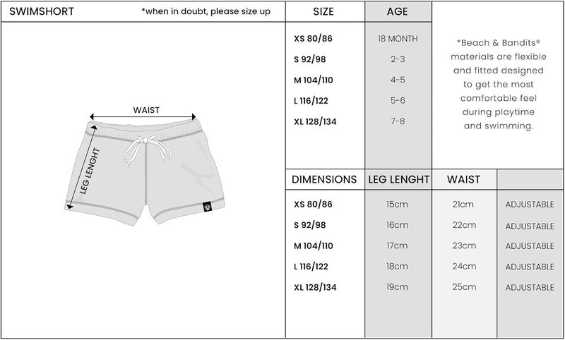 Beach & Bandits Golden Tiger Swimshort - Size XS - Image 4
