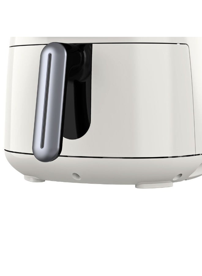 TORNADO 1550W 4L Oil-Free Air Fryer - LED Digital Display (Cream x Silver THF-1554D-XL-CS) - Image 5