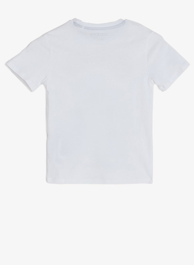 GUESS Youth Graphic Crew Neck T-Shirt - Image 2