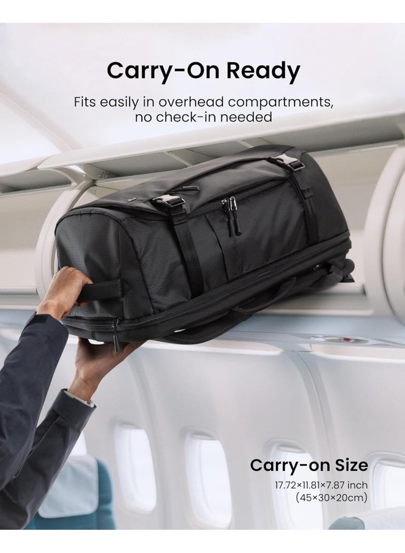 Tomtoc Navigator-T66 Liteway 28L Travel Backpack – TSA-Friendly Carry-On Laptop Backpack Fits 16 Inch, Clamshell Business Weekender Bag with YKK Zippers, Lightweight Water-Resistant Rucksack - Image 5