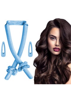 Daytoyz Heatless Curling Rod Headband – Premium Rods for Tight and Loose Curls - Mulberry Silk Wave Curler Soft Plush Cotton Filling Hairclips, Scrunchies  - Image 1