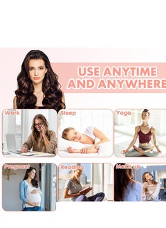 Daytoyz Heatless Curling Rod Headband – Premium Rods for Tight and Loose Curls - Mulberry Silk Wave Curler Soft Plush Cotton Filling Hairclips, Scrunchies  - Image 4