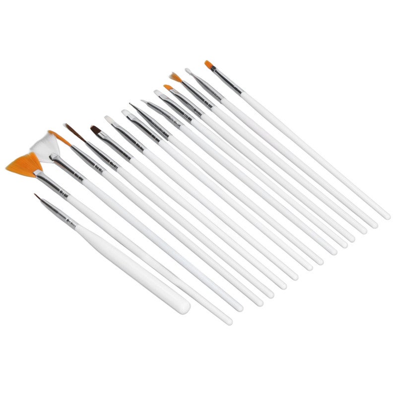 Cookies Brushes Set 15-Piece Soft Bristles Comfortable Handle - Easy To Clean Cake Decorating Brushes for DIY Baking Fondant Sugar Craft - Image 5