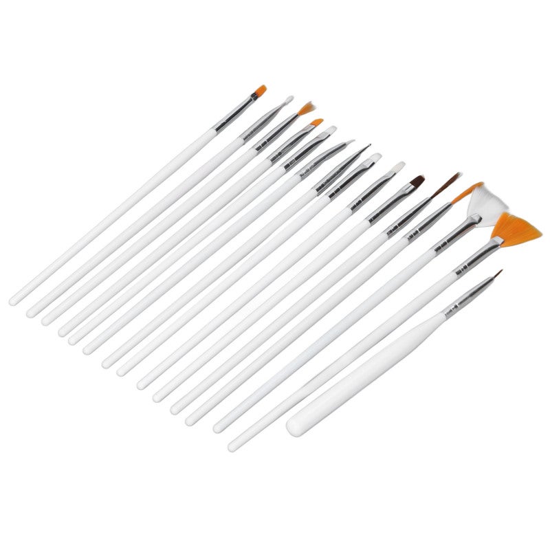 Cookies Brushes Set 15-Piece Soft Bristles Comfortable Handle - Easy To Clean Cake Decorating Brushes for DIY Baking Fondant Sugar Craft - Image 3