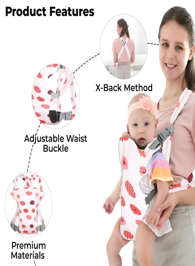 Bembika Baby Carrier Newborn to Toddler with Multiple Positions Infant Carrier Soft Baby Holder Kangaroo Bag Sling Carrier All Seasons - Apple - Image 4