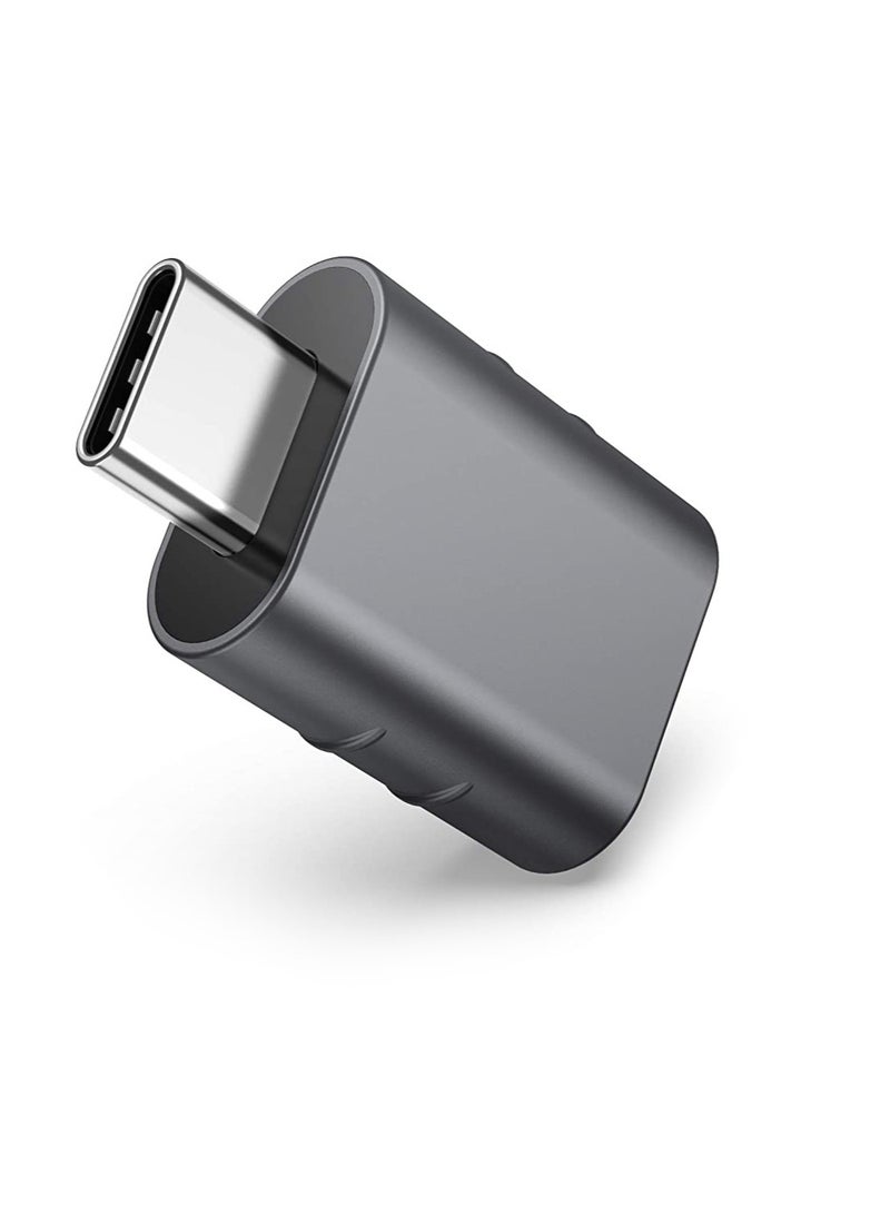 سينتيك محول Syntech (قطعة واحدة) من USB-C إلى USB 3.0 - متوافق مع Thunderbolt 3 - لمختلف الأجهزة مثل MacBook Pro/Air 2019/2020 و Dell XPS - (لون رمادي فلكي) - Image 1