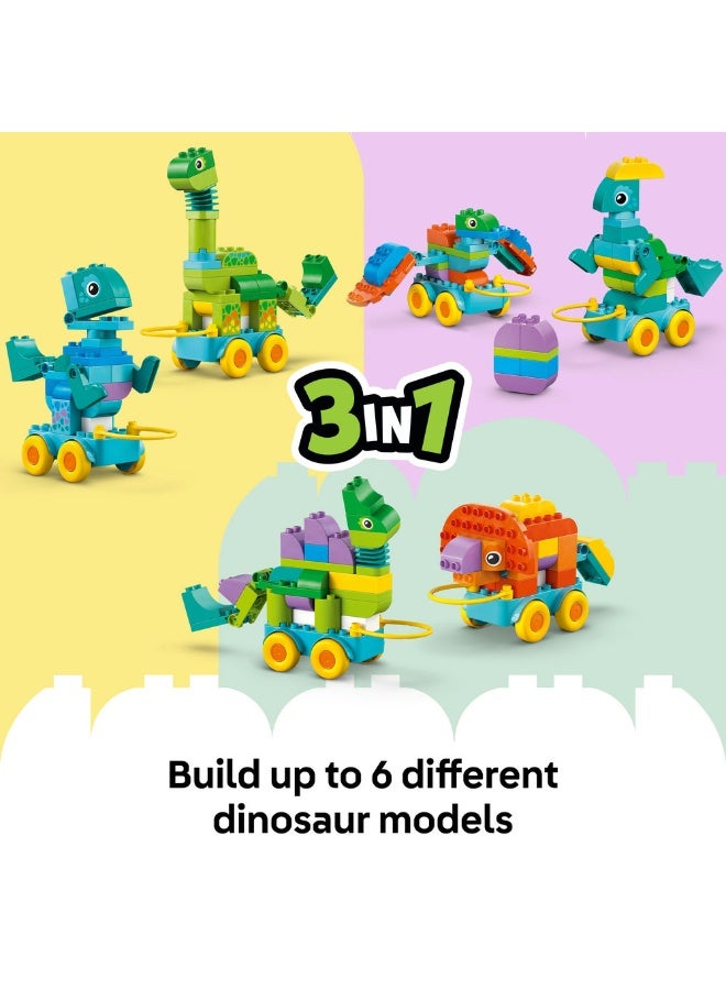 LEGO Duplo Town 3In1 Dinosaurs On Wheels 10451 (108) Pieces  - Image 5