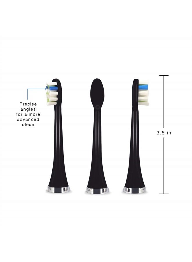 Aquasonic AquaSonic Duo PRO 8-pack replacement brush heads - Upgraded ProFlex Brush Heads For Improved Plaque Removal - Genuine AquaSonic  - Image 2