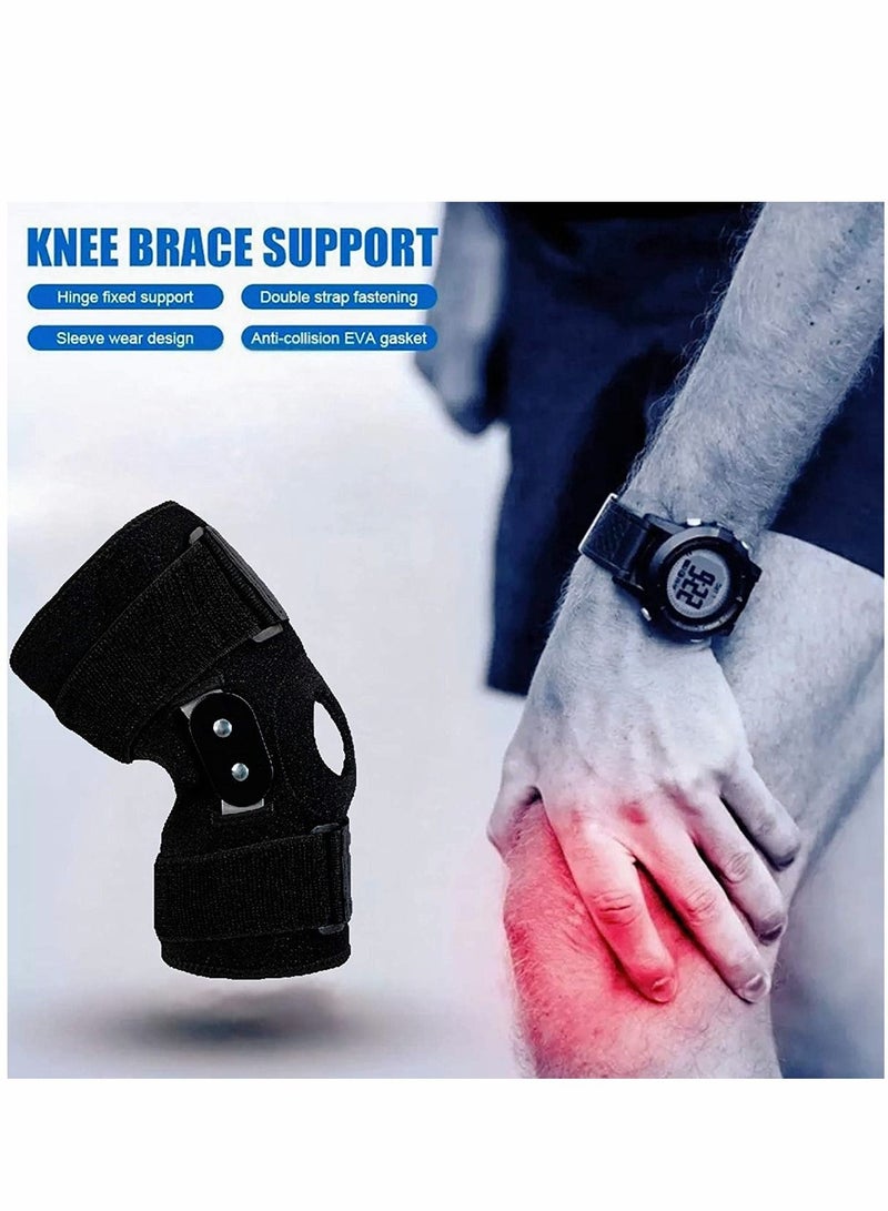 Y&D Decompression Knee Brace, with Side Stabilizers, for Pain Relief, Adjustable Compression Band, Suitable Men and Women - Image 5