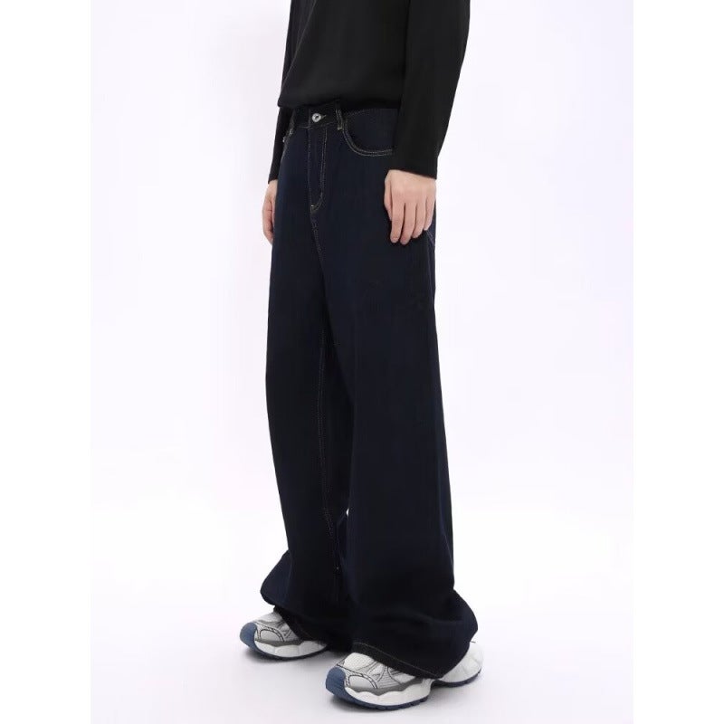 Unisex Casual Daily Denim Jeans - Image 4