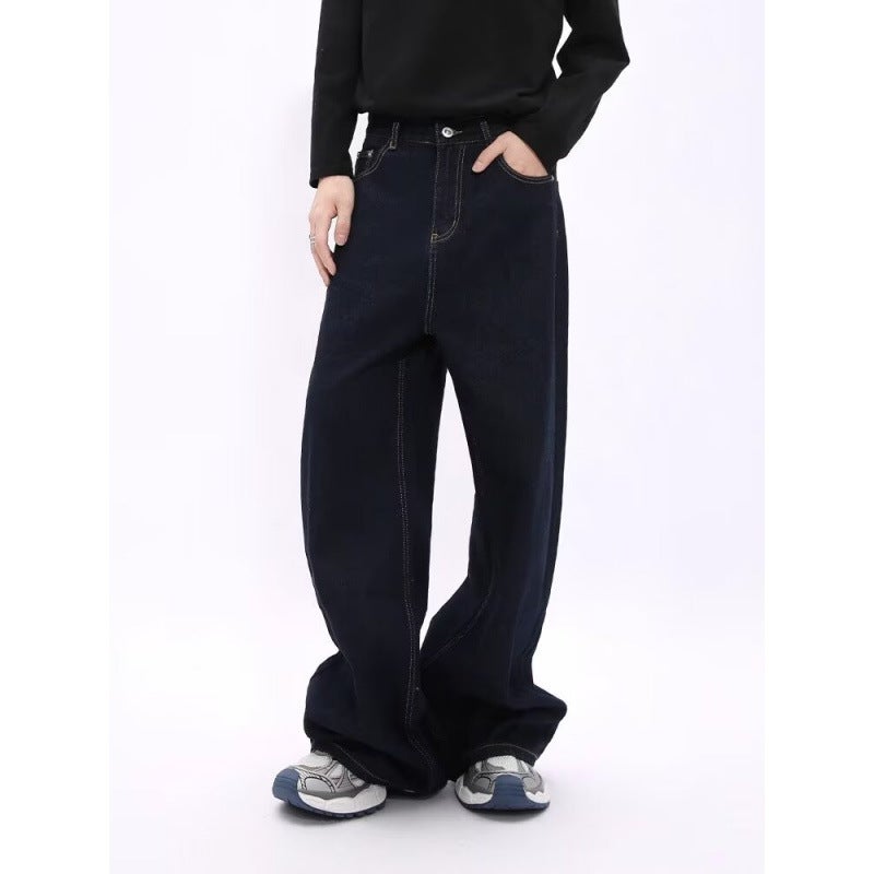 Unisex Casual Daily Denim Jeans - Image 5
