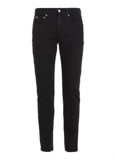Calvin Klein Jeans Calvin Klein Jeans Men's Jeans - Slim Taper - Casual Bottoms - Cotton , Black  - Image 2