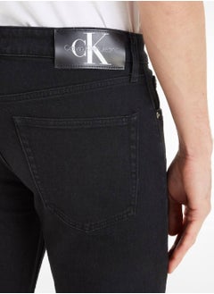 Calvin Klein Jeans Calvin Klein Jeans Men's Jeans - Slim Taper - Casual Bottoms - Cotton , Black  - Image 4