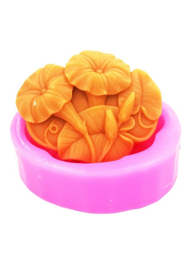 Longzang Morning Glory 50103 Craft Art Silicone Soap mold Craft Molds DIY Handmade soap molds - Image 1