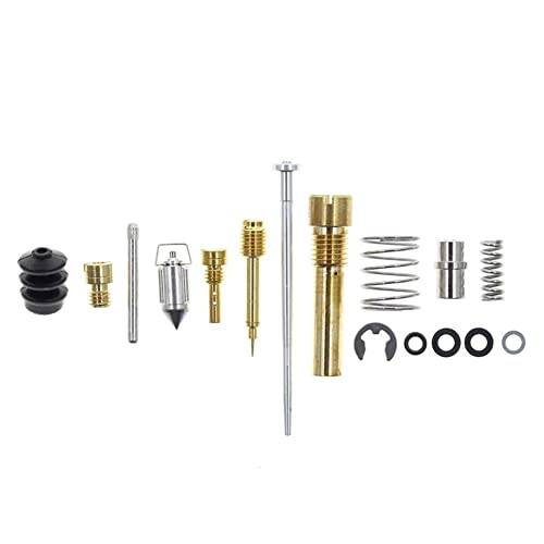 JIK CV Carburetor Rebuild Kit for Harley Davidson Sportster 40mm XL883 XL1200 CV40 27421-99C 27490-04 CV 40mm Carb Repair Kit 27421-99A,CV40 Rebuild Kit,CV Carb Rebuild Kit,CV Carb Jet Kit 27006-88 - Image 3