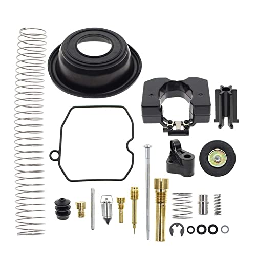 JIK CV Carburetor Rebuild Kit for Harley Davidson Sportster 40mm XL883 XL1200 CV40 27421-99C 27490-04 CV 40mm Carb Repair Kit 27421-99A,CV40 Rebuild Kit,CV Carb Rebuild Kit,CV Carb Jet Kit 27006-88 - Image 1