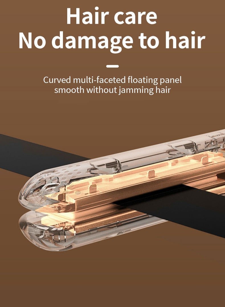 sokany Hair Straightener,Ceramic Flat Iron,6 Heat Settings and Heats Up to 230°C,Anti-Frizz Styling for All Hair Types,SK-950B,Black - Image 3