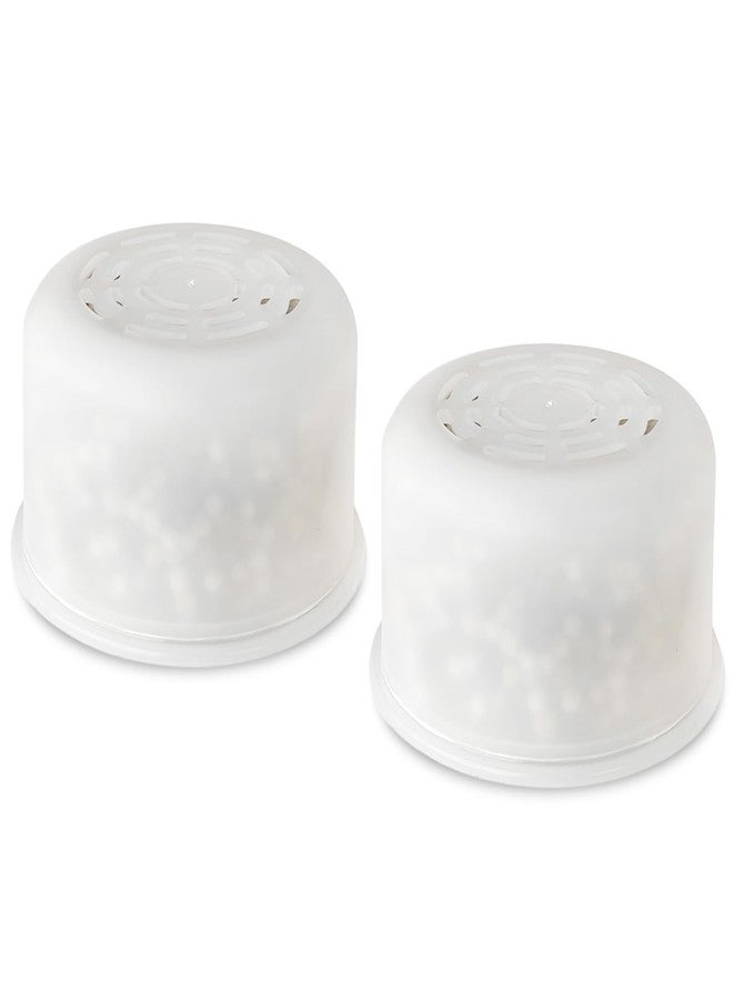 Molgoc Water Replacement Filter for Filtered Shower Head,Compatible with CANOPY Filtered Shower Head,for Hard Water Remove Chlorine and Harmful Substances.（2 Pack） - Image 1