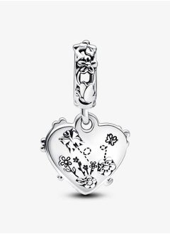 PANDORA Disney Winnie the Pooh & Piglet Double Dangle Charm  - Image 4