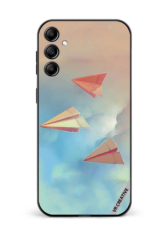 VR CREATIVE Protective Case Cover For Samsung Galaxy A55 Paper Plane Design  Multicolour - Image 1