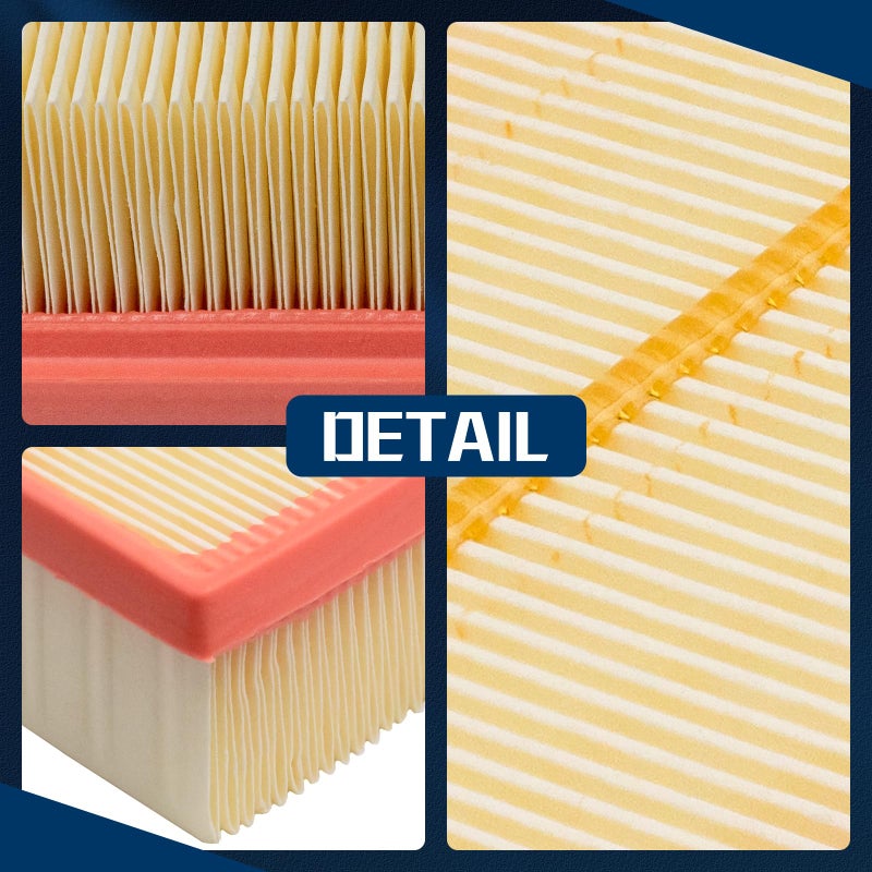 VINMS C 3698/3-2 Engine Air Filter for Mercedes-Benz C300 E320 E350 S550 GLK350 GL450 ML350 CLK350 R350 and More 1120940604 - Image 5