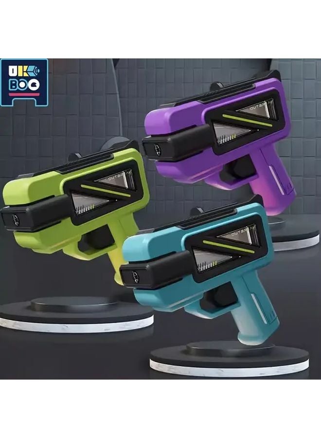 Blue Multiplayer Water Gun Outdoor Pool Party Toy Durable Plastic - Image 5