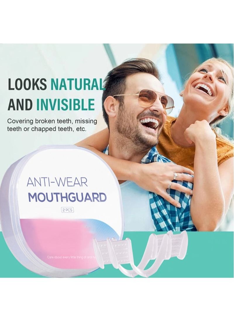 Y-Kelin - Teeth Grinding, Comfortable Bite Splint, Grinding Splint for Night, Bite Splint, Teeth Grinding, Set of 2-Individual Adjustment, Stops Bruxism and Eliminates Teeth Grinding - Image 1