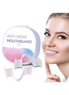 Teeth Grinding, Comfortable Bite Splint, Grinding Splint for Night, Bite Splint, Teeth Grinding, Set of 2-Individual Adjustment, Stops Bruxism and Eliminates Teeth Grinding