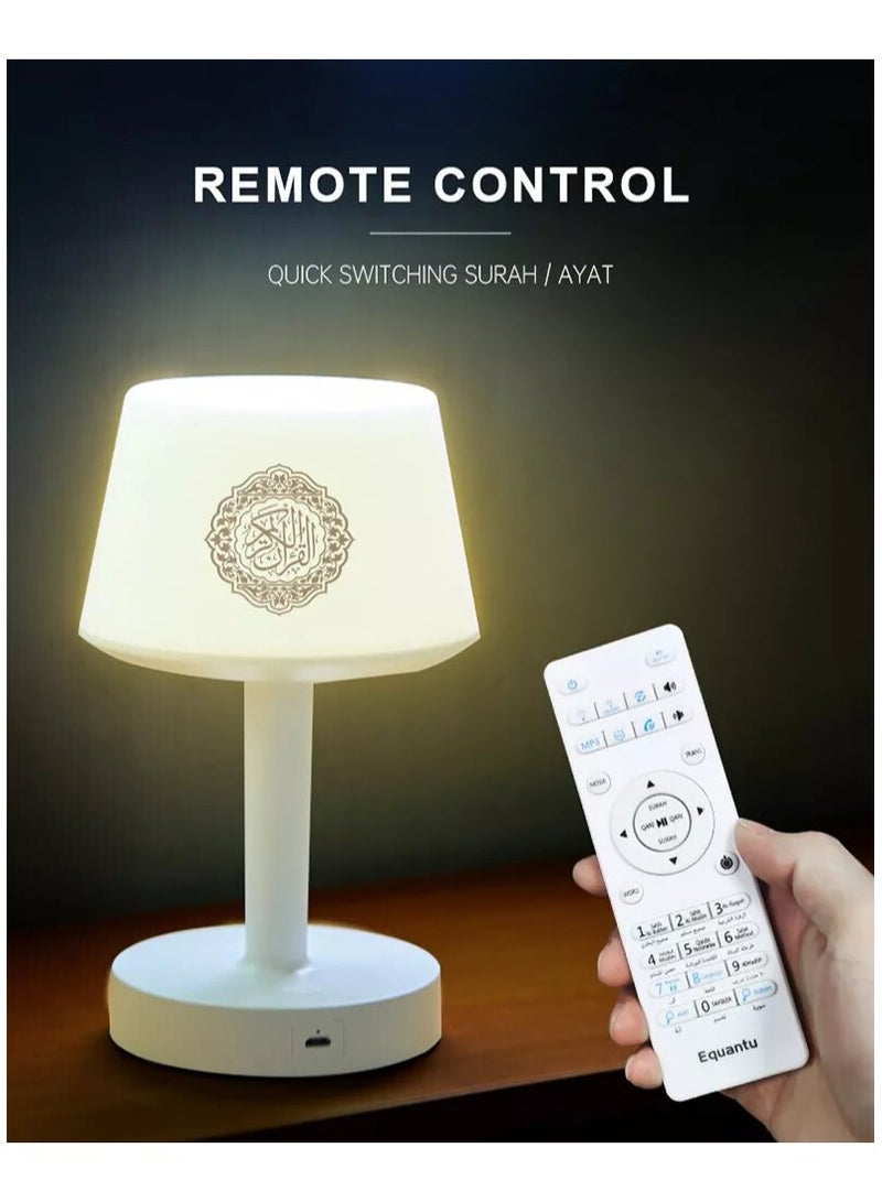 Dar Ul Qalam Desk Lamp Quran Speaker, With 7 Changeable Colorful Lights, Touch/Remote/Bluetooth /Phone Application Control - Image 5