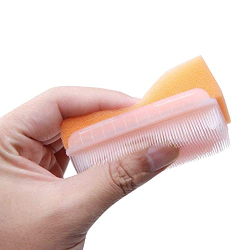 Safe-O-Kid® Sensory Scrubber and Brush for Kids – Soft, Gentle Bath Scrubber for Sensory Development, Skin Care, and Therapeutic Use, Yellow - Pack of 2 - Image 5