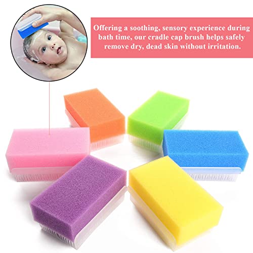 Safe-O-Kid® Sensory Scrubber and Brush for Kids – Soft, Gentle Bath Scrubber for Sensory Development, Skin Care, and Therapeutic Use, Yellow - Pack of 2 - Image 3
