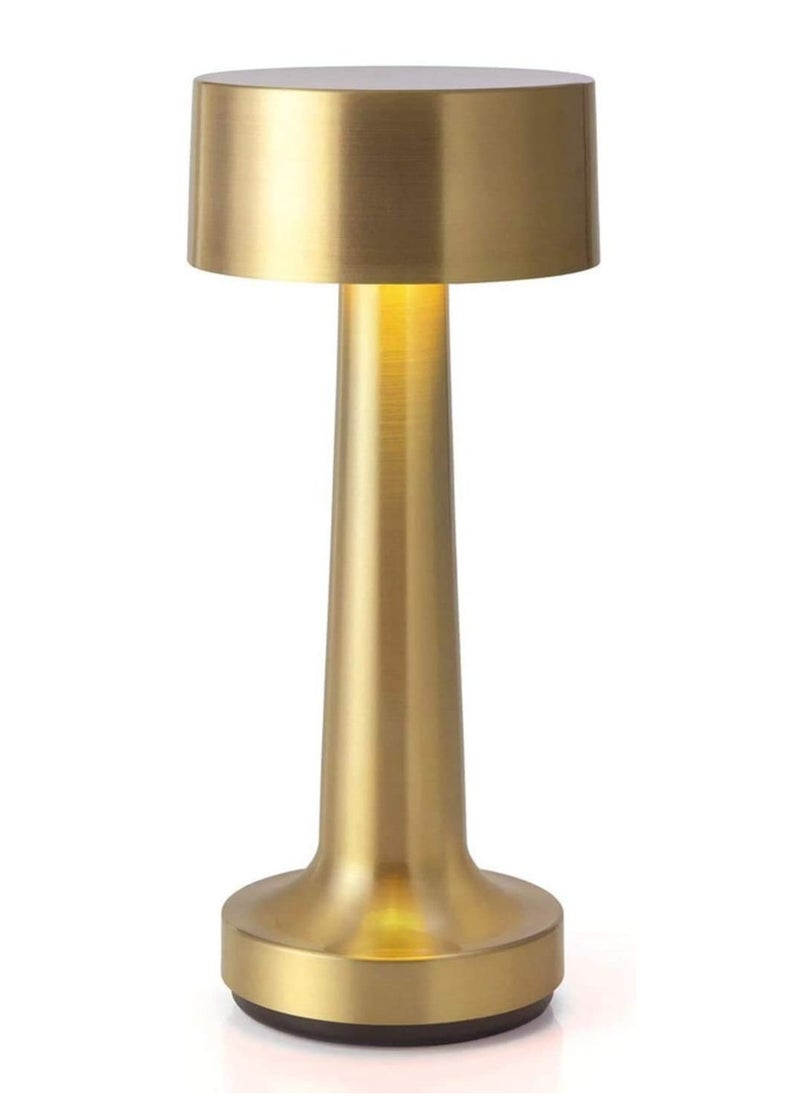 Prime Portable Cordless Modern Table Lamp Cordless Lighting 3W Dimmable 3 Mode Touch Switch LED Rechargeable Wireless Aluminium Desk Lamp for Restaurant Reading Bar Coffee Shop  - Image 1