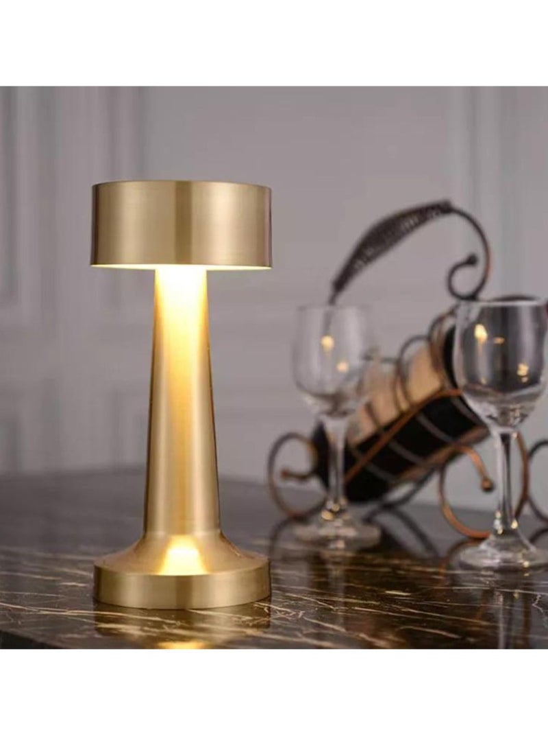 Prime Portable Cordless Modern Table Lamp Cordless Lighting 3W Dimmable 3 Mode Touch Switch LED Rechargeable Wireless Aluminium Desk Lamp for Restaurant Reading Bar Coffee Shop  - Image 4