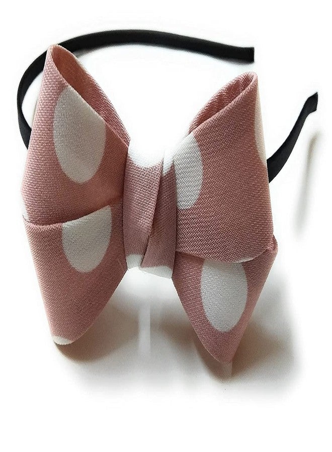 كرونيكس إكسسوارات شعر من كرونكس، فيونكات عقدة بنقشة مربعات مثبتة على طوق شعر بلاستيكي للأطفال والفتيات والنساء. عبوة من 6 قطع - Image 3