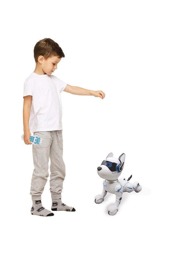 Lexibook Lexibook Power Puppy - My Smart Dog Robot to Train - Programmable Robot with Remote Control, Training and Gesture Control Function, Dance, Music, Light Effects, Toy for Children - DOG01  - Image 3