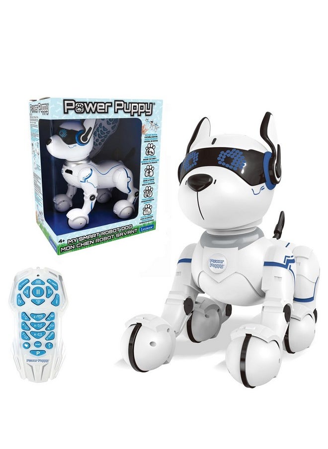 Lexibook Lexibook Power Puppy - My Smart Dog Robot to Train - Programmable Robot with Remote Control, Training and Gesture Control Function, Dance, Music, Light Effects, Toy for Children - DOG01  - Image 1