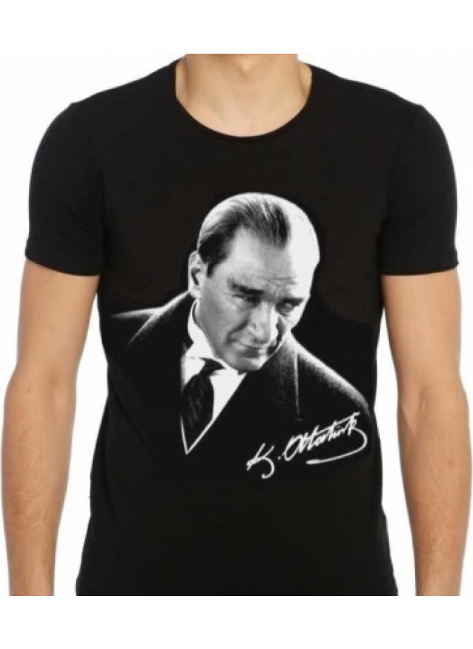 Adult Ataturk T-Shirt Black Ataturk Printed T-Shirt - pzsku/ZE939D6BAE08E694CA120Z/45/_/1741285821/0041ee20-4d8c-408b-8e90-b7e41528328d