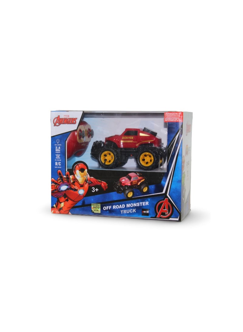 MKB Marvel Iron Man RC Monster Truck Toy - Image 1
