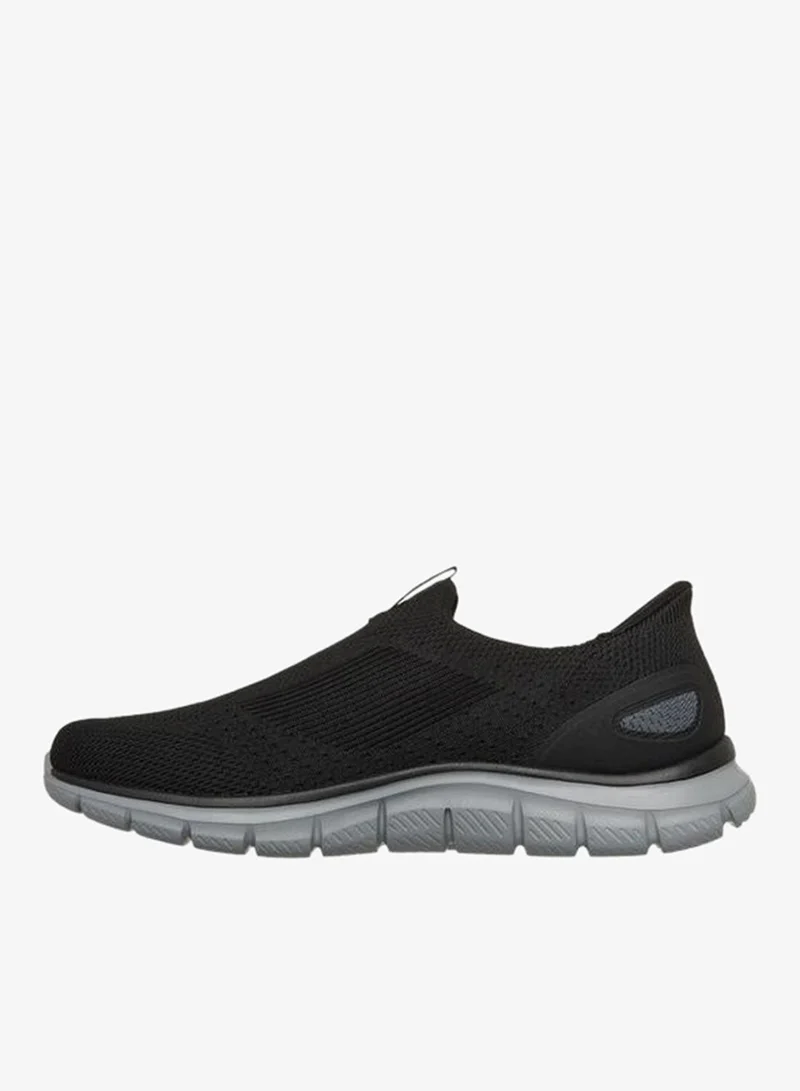 SKECHERS Black Men Track Slip-On Sports Shoes for Men | Best Price UAE