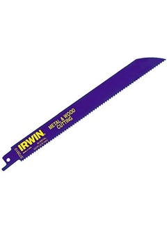 IRWIN Irwin Bi-Metal Reciprocating Metal And Wood Cutting Saw Blade 5-Pieces, 200 Mm Length 